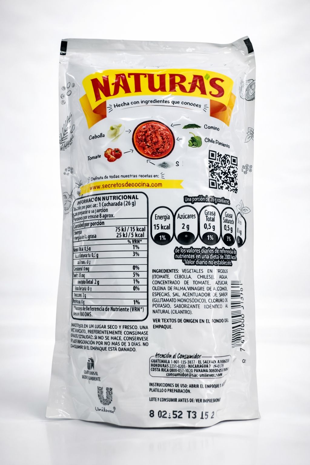 Salsas naturas